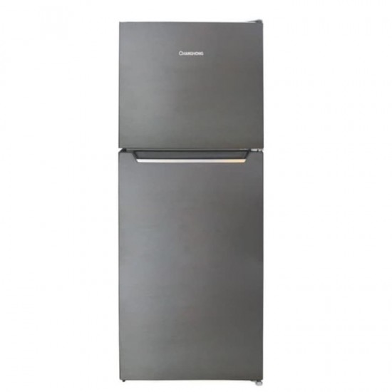 Changhong Refrigerator 165 Liter Micro Frost CRF-208-BLACK Kulkas 2 Pintu